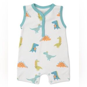 Kissy Kissy Baby Sleeveless Playsuit in Dino Pals size 3-6 months